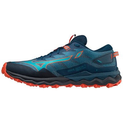 Zapatillas Para Correr Mizuno WAVE Daichi 7 Hombre Turquesa / Rojos - Chile M492BKSRZC